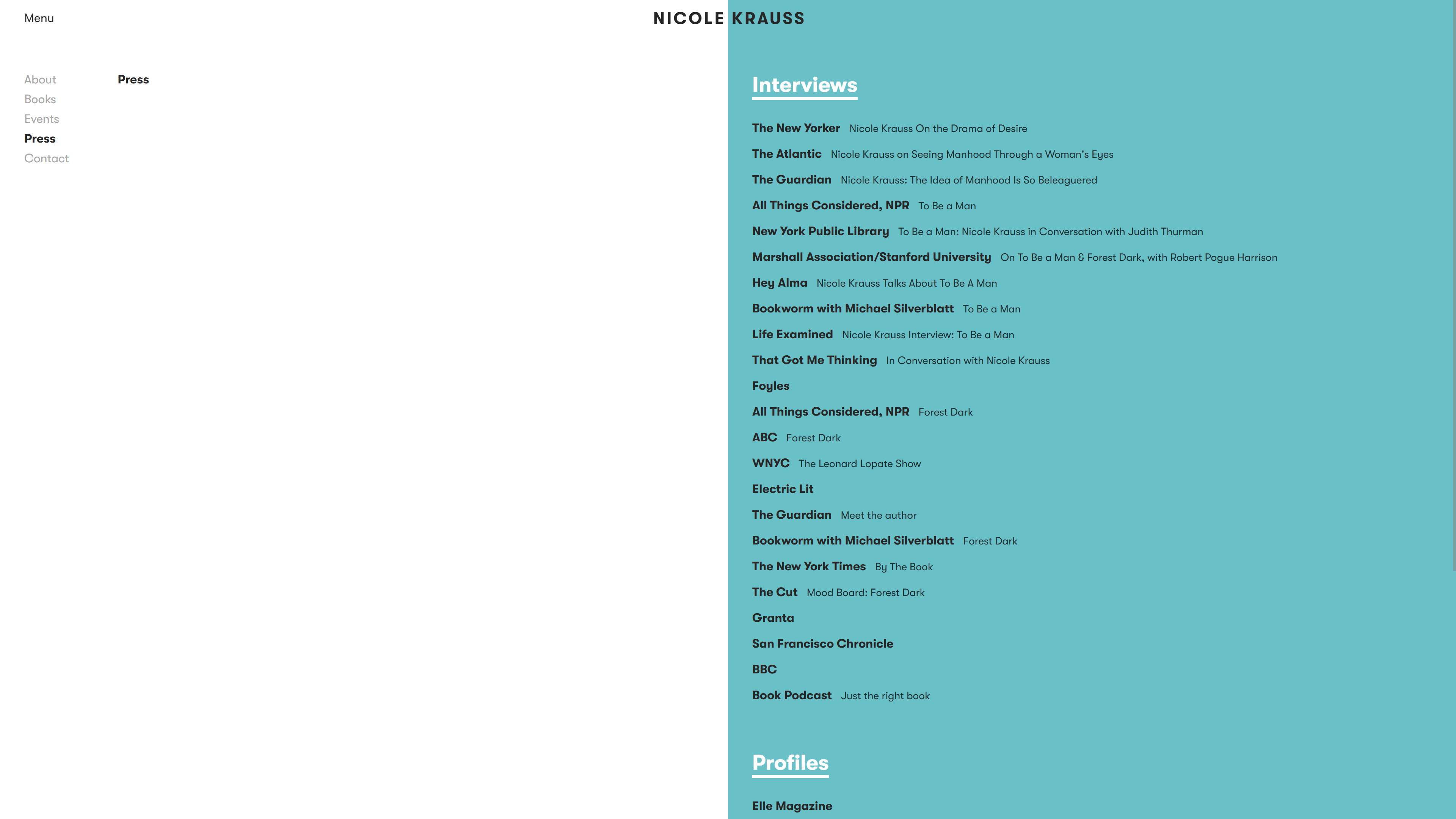 Nicole Krauss — additional screenshot 3